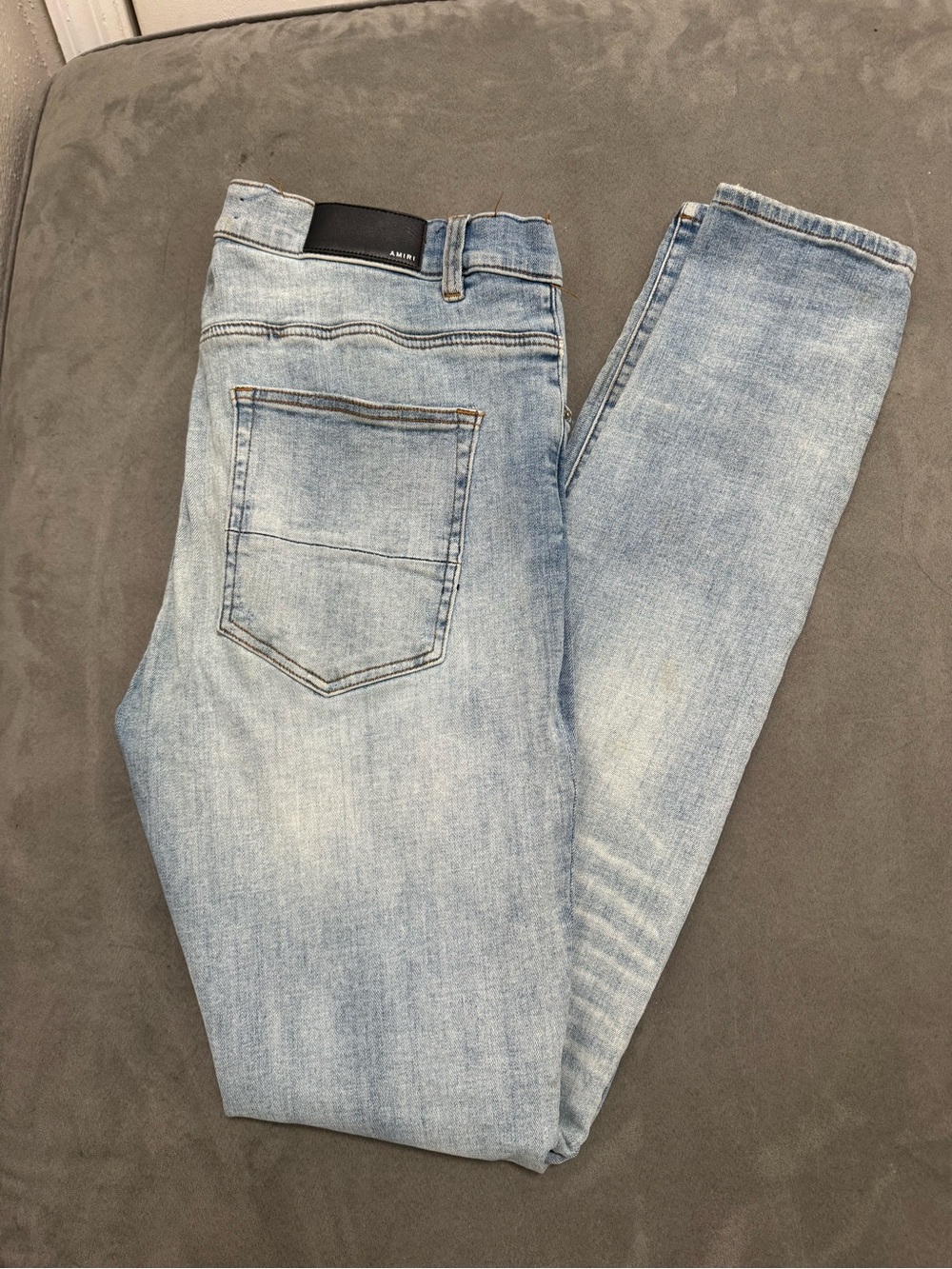 Amiri Mens Jeans size 32x33 Blue